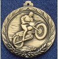 2.5" Stock Cast Medallion (Motorcycle 1)